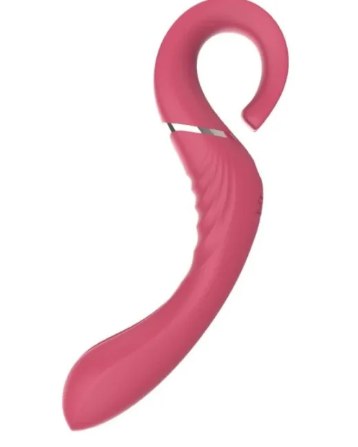 Cavort 10 Modlu Şarj Edilebilir Vibratör – Pembe – Silikon, Şarjlı