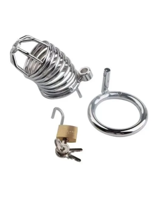 BDSM Paslanmaz Çelik Penis Kafesi – 193 g
