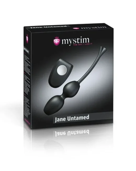 Mystim Jane Untamed Uzaktan Kumandalı Vajinal Kegel Topu