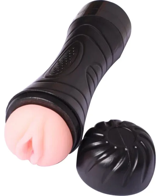 Pussix Vibe Titreşimli Suni Vajina Mastürbatörü – Et Dokulu, TPE