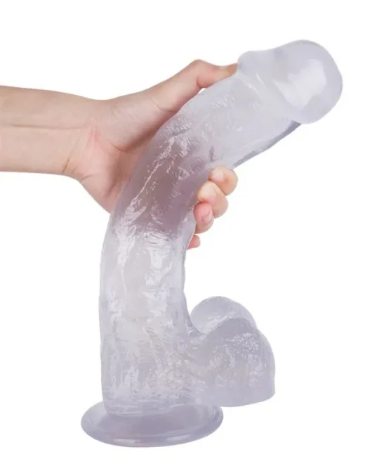30 cm Beyaz Dildo – Medikal Silikon