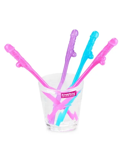 Jokes & Parties Original Willy Straws – Pack of 9 Dildo Pipet