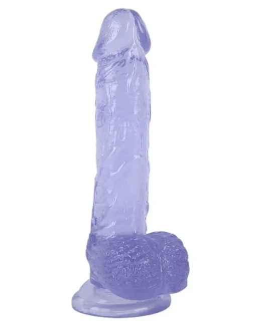 22 cm Mor Dildo – Medikal Silikon