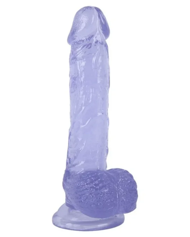 22 cm Mor Dildo – Medikal Silikon
