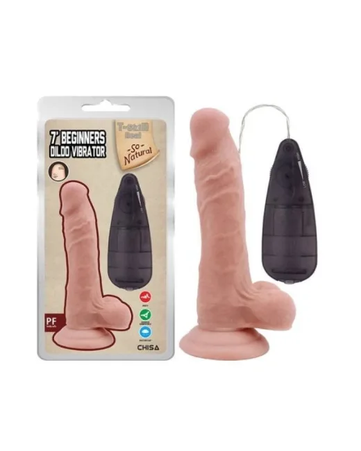 7' Beginners Dildo Ten Rengi Vibratör Rengi