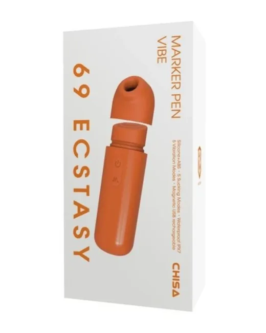 ChisaMarker Pen Vibe Mini Turuncu alternatif görünüm