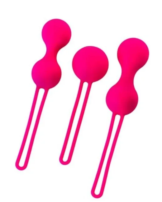 Redvil Kegel Vajinal Top Seti Pembe 16,5 cm