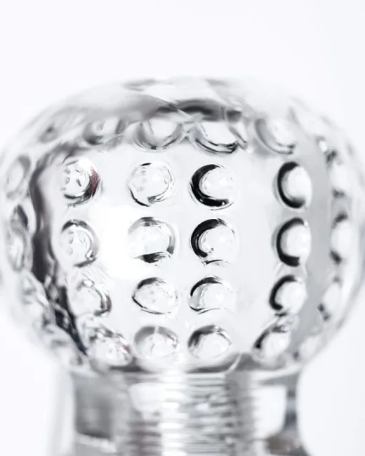 Lingam Mastürbatör Rashmi, TPE, Şeffaf, 15,5 cm