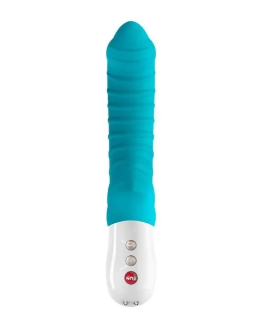 Fun Factory Tiger Mavi Vibratör 23 cm – Medikal Silikon, Şarjlı alternatif görünüm