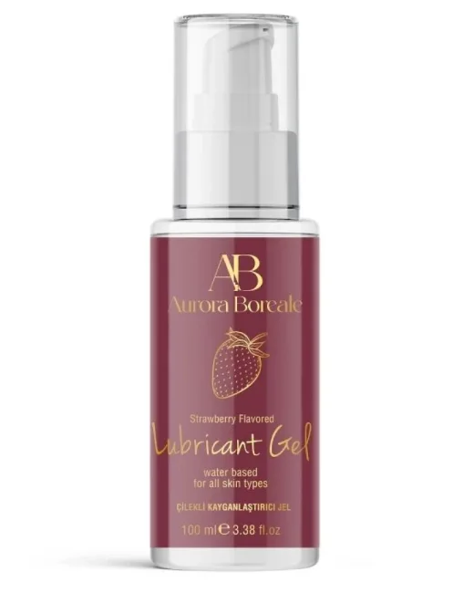 Aurora Boreale Çilek Aromalı Kayganlaştırıcı Jel 100 ml