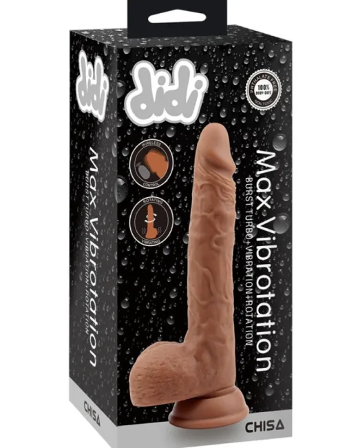 Didi Max Vibrotation 19 cm Kumandalı Vibratör – Sıvı Silikon, Hissedilir Damarlı alternatif görünüm