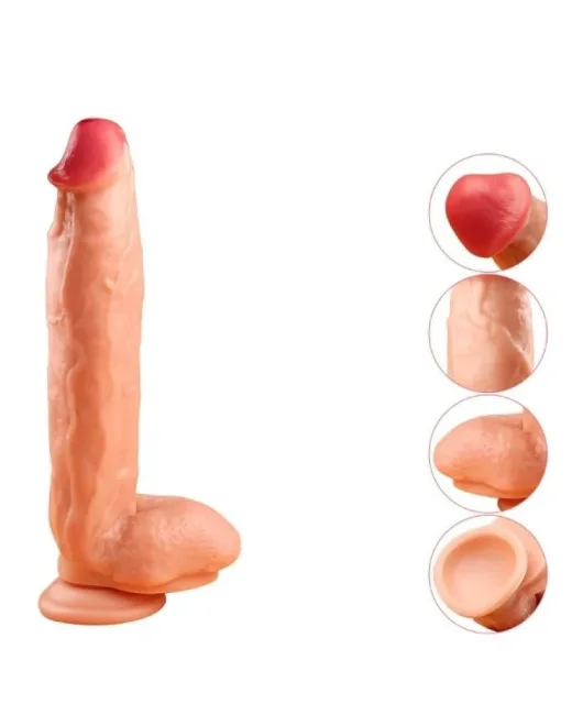 Ten Rengi 31 cm Dildo – Sıvı Silikon
