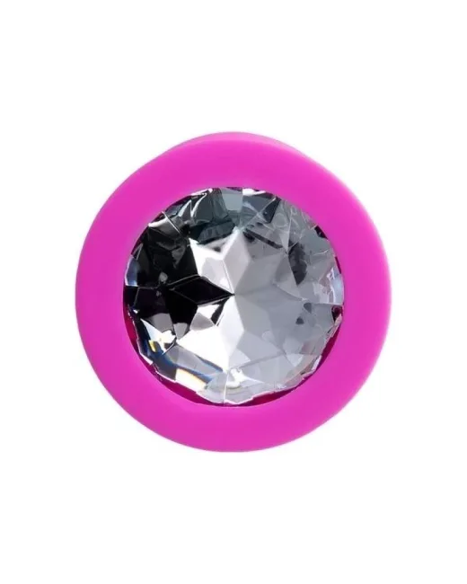 Brilliant Anal Plug Pembe 8 cm 50 g – Silikon alternatif görünüm