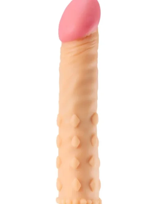 Max Man 50 mm Dolgulu Penis Kılıfı YN0049 – Et Dokulu