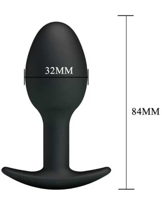 Special Anal Stimulation İçi Ağırlıklı Top Olan Anal Plug Tıkaç – Medikal Silikon alternatif görünüm