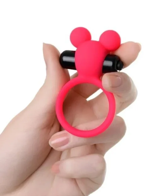 Pikle Pembe Penis Halkası 6,9 cm – Silikon