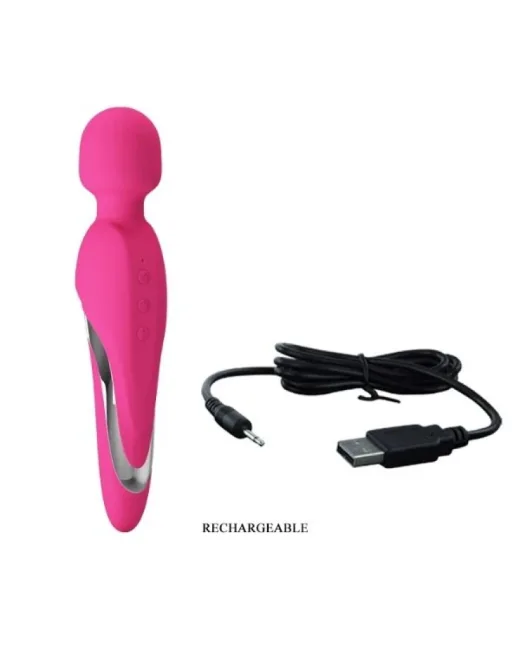 USB Şarjlı 7 Fonksiyonlu Isıtmalı Teknolojik Vibratör – Silikon