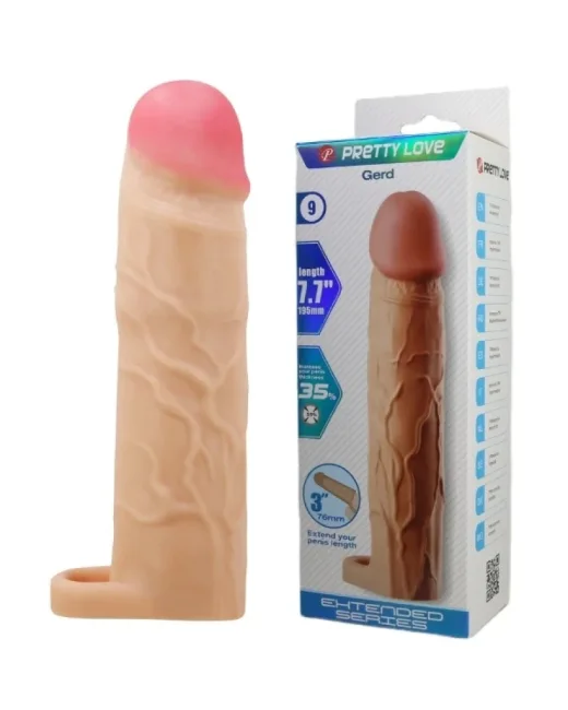 Gerd Gerçek Hissiyatlı Uzatıcı Penis Kılıfı – Hissedilir Damarlı