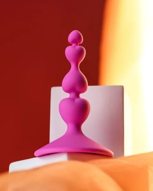 Loverty Anal Plug Pembe 8 cm – Silikon