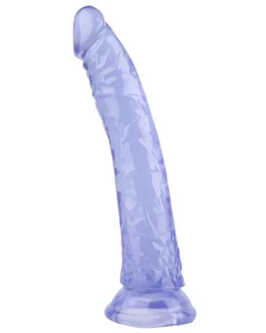 21 cm Mor Dildo – Medikal Silikon