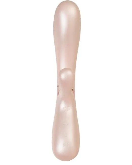 Satisfyer Hot Lover Silver Telefon Kontrollü ve Isıtma Özellikli Vibratör – Silikon, Şarjlı