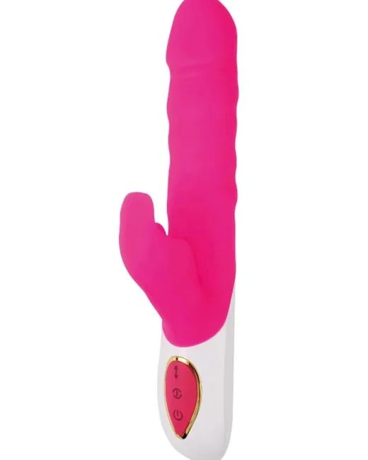 Intimate Melody Thumping Hareketli Şarjlı Vibratör – Medikal Silikon, İtmeli