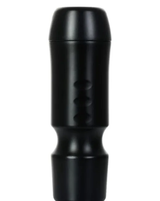 Ağız Oral Mastürbator TPE Siyah 24 cm alternatif görünüm