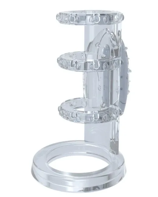 Get Lock Titreşimli Penis Kılıfı – TPE
