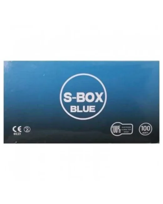 S-Box Blue klasik prezervatif.