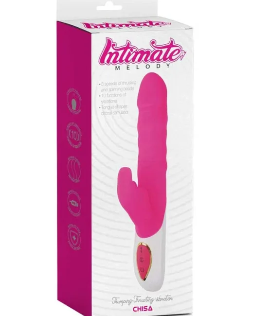 Intimate Melody Thumping Hareketli Şarjlı Vibratör – Medikal Silikon, İtmeli alternatif görünüm