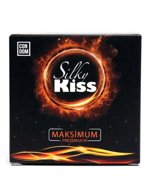Silky Kiss Maximum Tırtıklı ve Benekli Prezervatif 4'lü