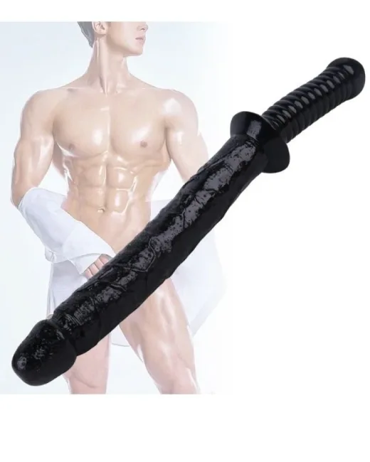 Siyah Renk 38 cm Jop Dildo