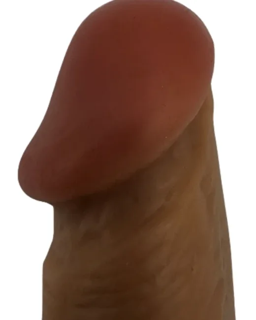 Gerçekçi Testisli Melez Dildo 18 cm