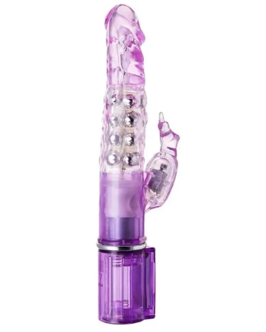 High-Tech Klitoral Uyarıcı Vibratör mor 26,5 cm – TPE