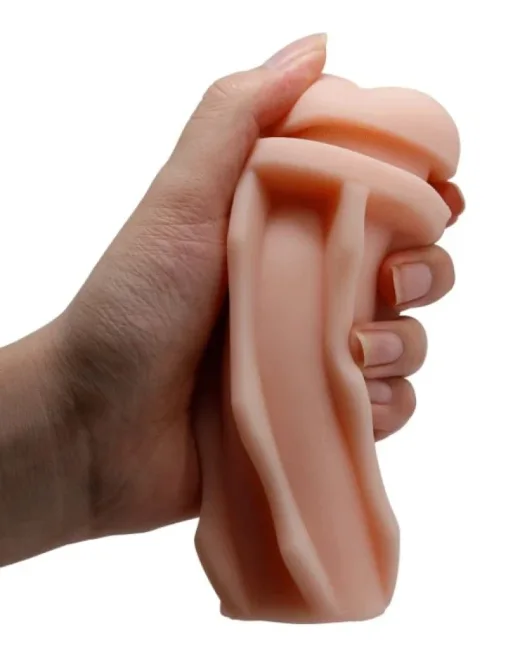 18 cm Gerçekçi Doku Realistik Suni Anal Mastürbatör – TPE