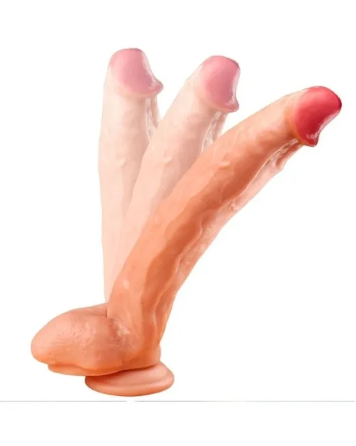 Ten Rengi 31 cm Dildo – Sıvı Silikon