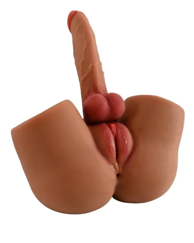 L-Join Gerçekçi 5,3 kg Trans Kalça Vajina Mastürbatörü Dildo – TPE