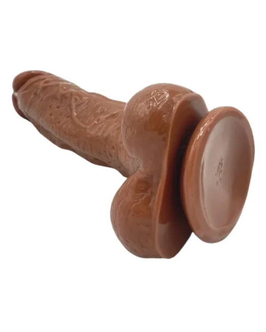 Kahverengi 27 cm Realistik Dildo – Medikal Silikon