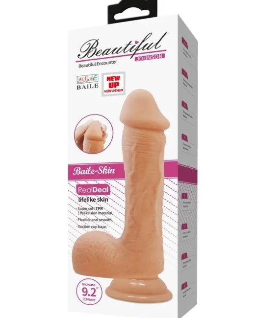 Beautiful Johson 9,2 i̇nç Vibratör – Hissedilir Damarlı
