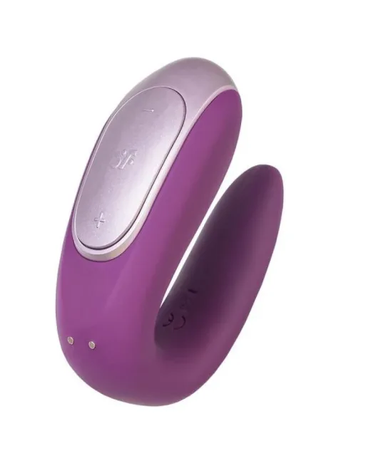 Satisfyer Double Fun Telefon Kontrollü ve Uzaktan Kumandalı Violet Vibratör