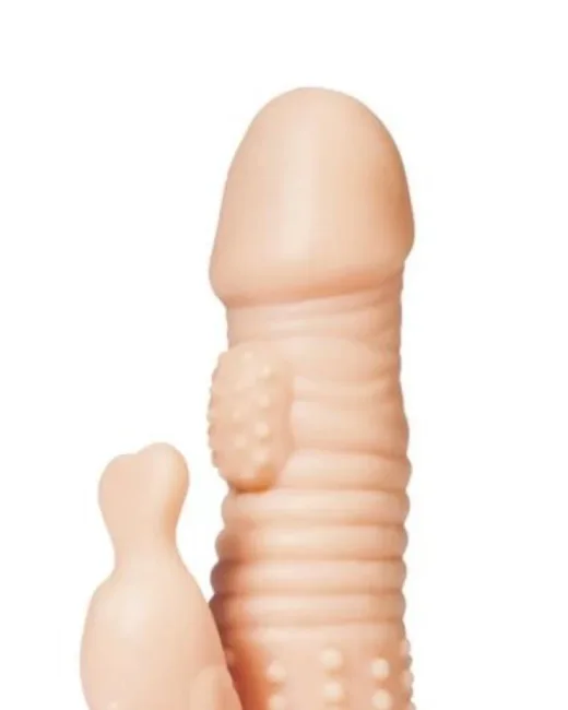 Fand Realistik Vibratör TPE Ten Rengi 17,5 cm