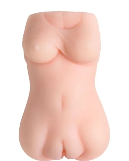 Mastürbatör Realistik, Cherry Ripe, Yumuşak Et Dokulu, Ten Rengi, 15 cm alternatif görünüm