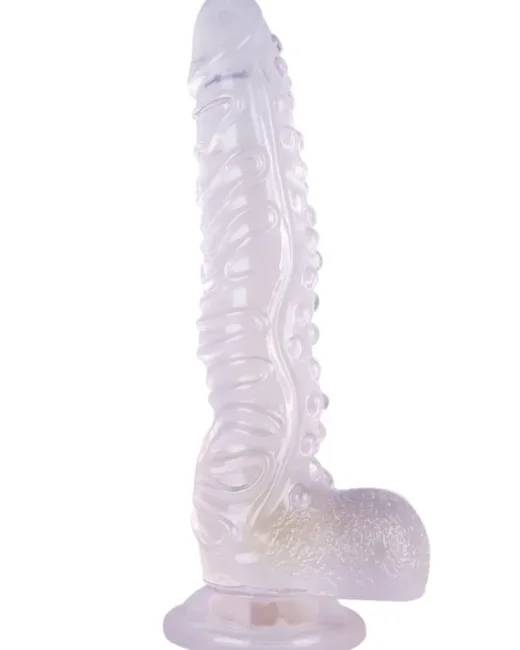 27 cm Beyaz Dildo – Medikal Silikon
