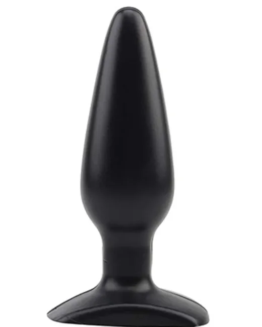 Chisa Rubicon Siyah Anal Plug 14 cm Rubicon Serisi anal seks oyuncakları, zenci ten