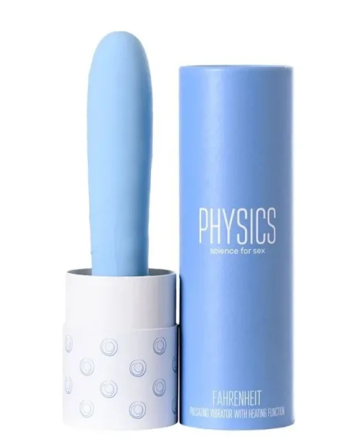 PHYSİCS FAHRENHEİT Titreşimli Isıtmalı Vibratör 19 cm – Silikon, Şarjlı