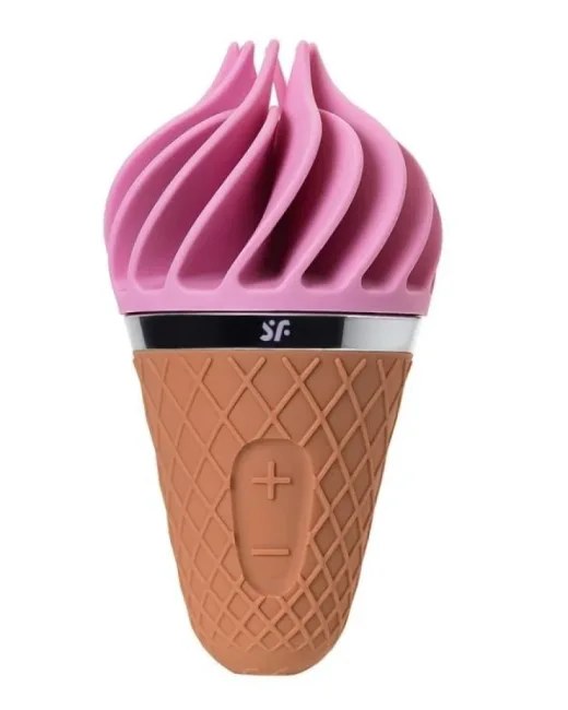 Satisfyer layons Sweet Treat Vibratör, silikon, pembe, 10,4 cm alternatif görünüm
