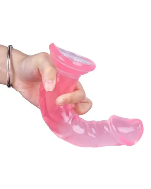 21 cm Pembe Dildo – Medikal Silikon