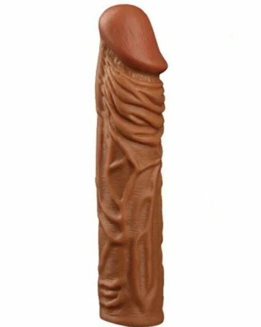 Penis Kılıfı 19,5 cm – Et Dokulu, Silikon
