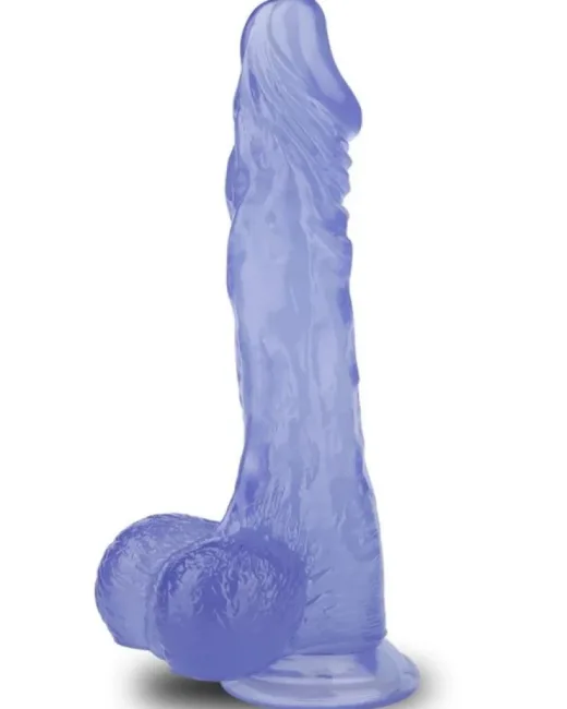 25,2 cm Mor Dildo – Medikal Silikon alternatif görünüm