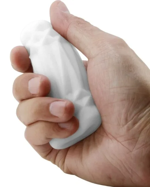 Super Soft Material 3d Stimulating Kola Kutusu Şeklinde Mastürbatör Mavi